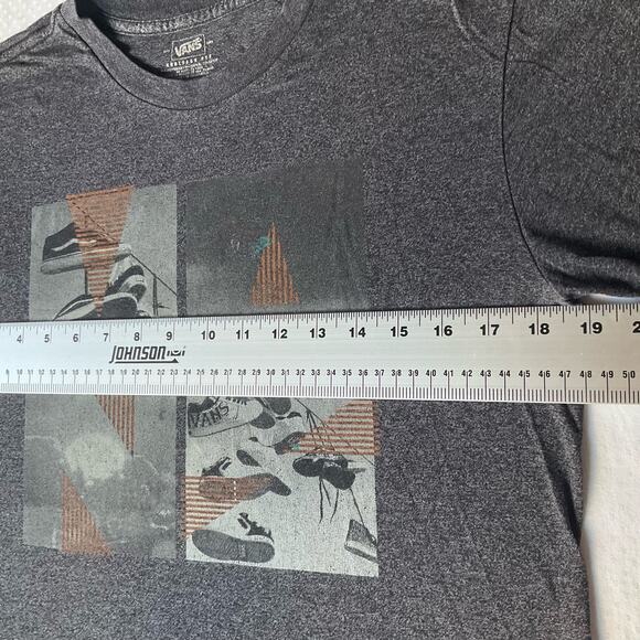 Vans Women’s Short Sleeve T-shirt size M, Gray - Picture 3 of 8